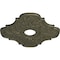 Ekena Millwork Peralta Ceiling Medallion (Fits Canopies up to 4 5/8"), 17 3/4"OD x 3 1/8"ID x 1"P, Witch Hazel CM17PEWHF - alternate 4